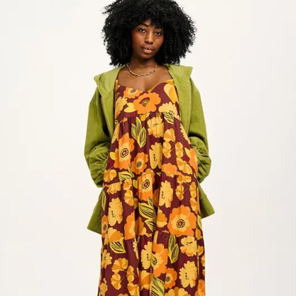 Lucy & Yak Dresses & Skirts - NWOT Lucy & Yak Mable TENCEL™ Lyocell Maxi Dress in Reyna Print - Size 8 / UK 12